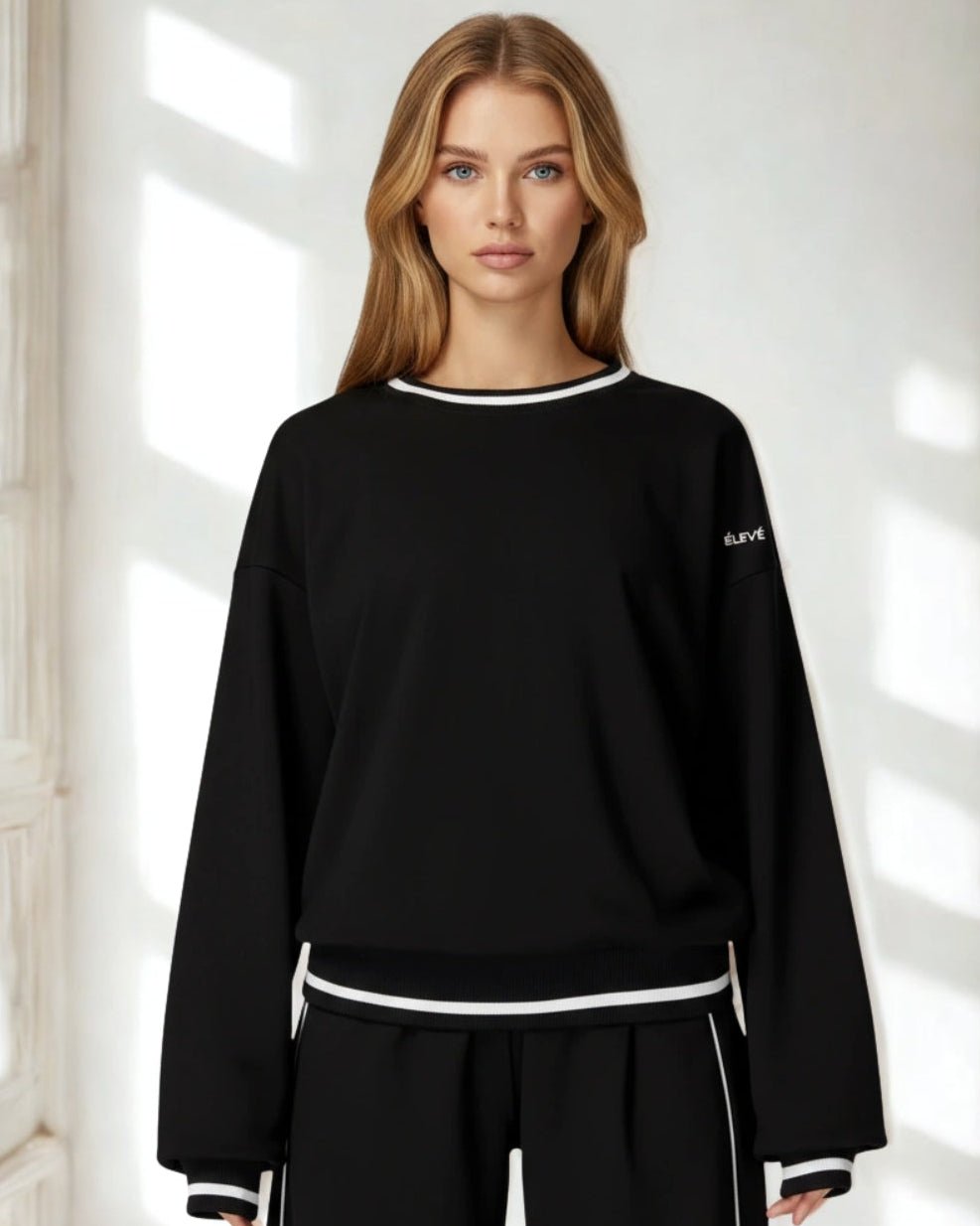 DEFINE LUXE CREW NECK - Élevé