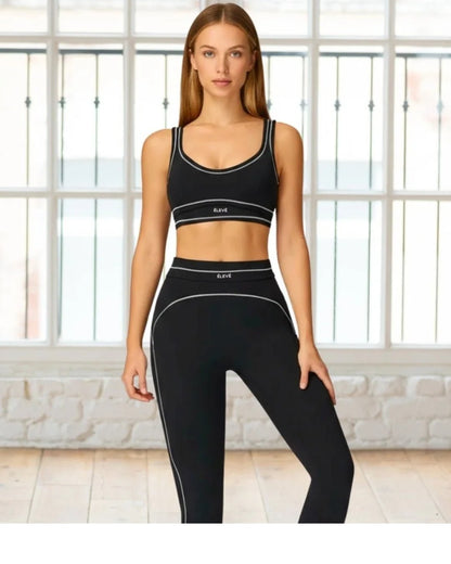DEFINE LUXE LEGGINGS - ONYX-Élevé