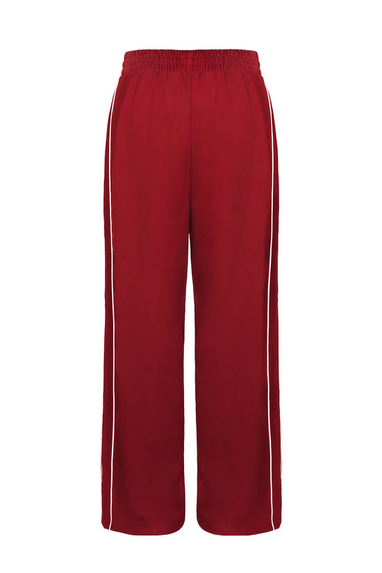 DEFINE LUXE TRACK PANTS CHILI