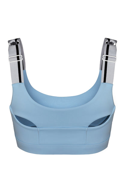 DÉSORDRE TENNIS BRA- GLACIER BLEU- Élevé