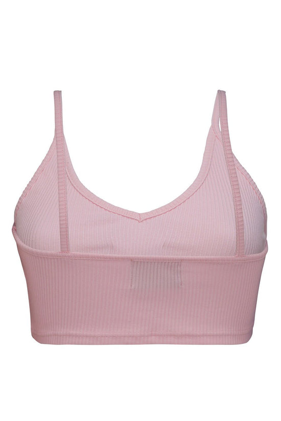 ÉDGE CROP - Pink Macaron Élevé