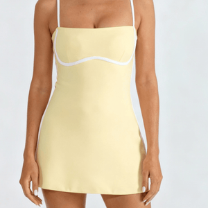 ÉLANCE DRESS - BUTTER GLOW-ÉLEVÉ