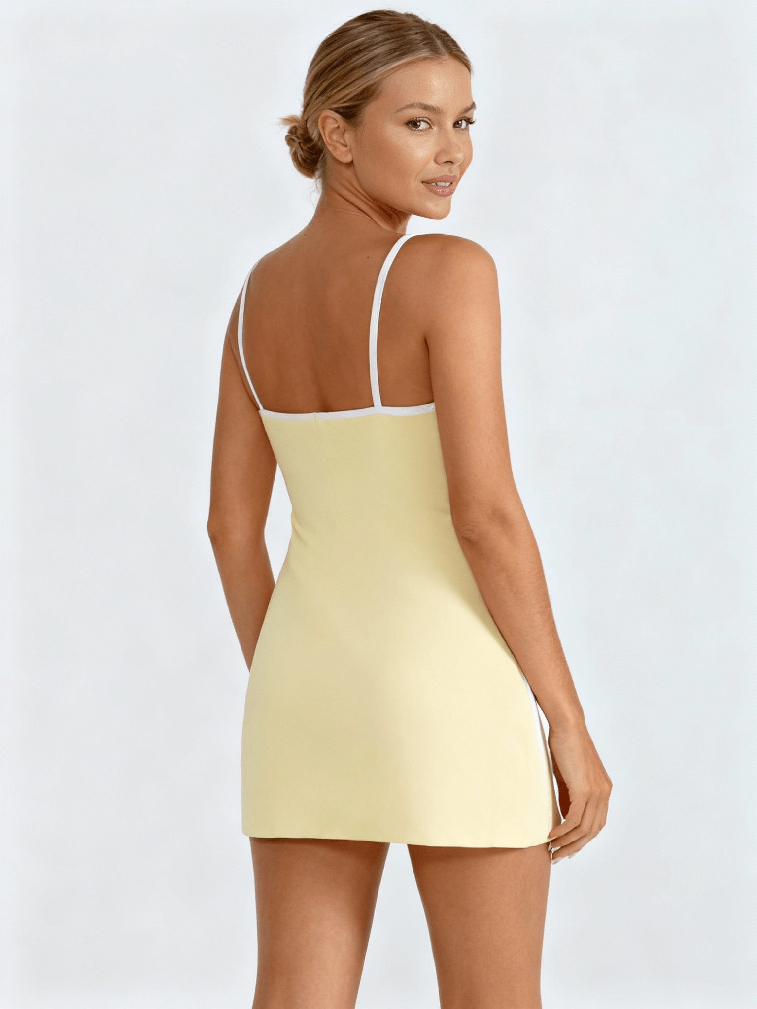 ÉLANCE DRESS - BUTTER GLOW-ÉLEVÉ