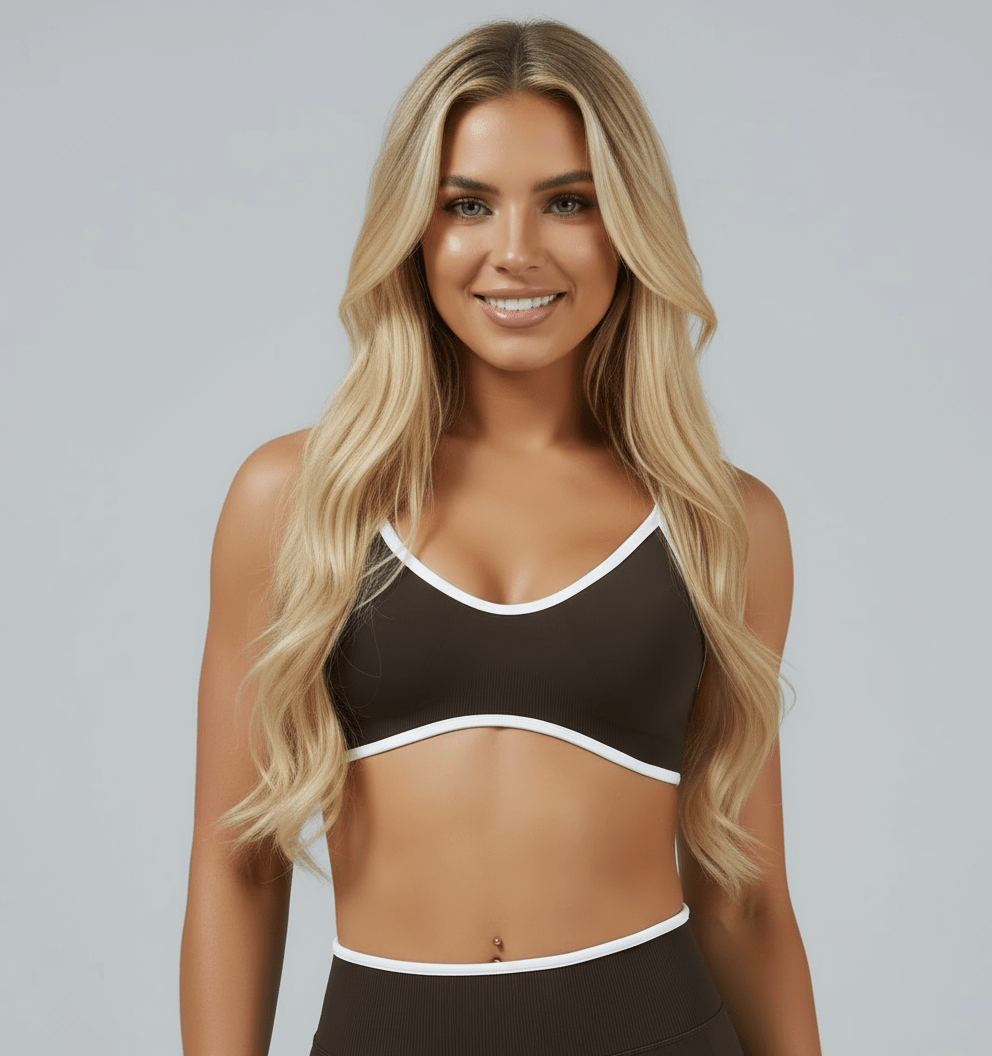 ELEVATED CORE BRA -MOCHA- Élevé