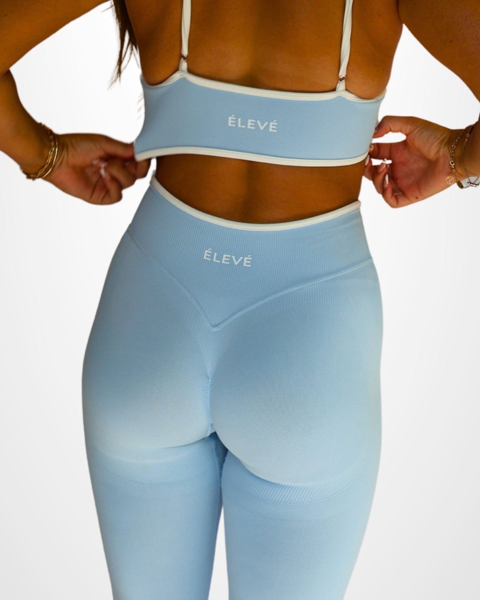 ELEVATED CORE BRA - GLACIER BLEU-Élevé