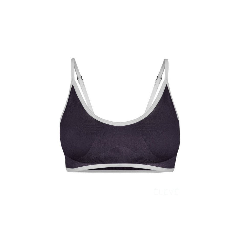 ELEVATED CORE BRA - JET BLACK-Élevé