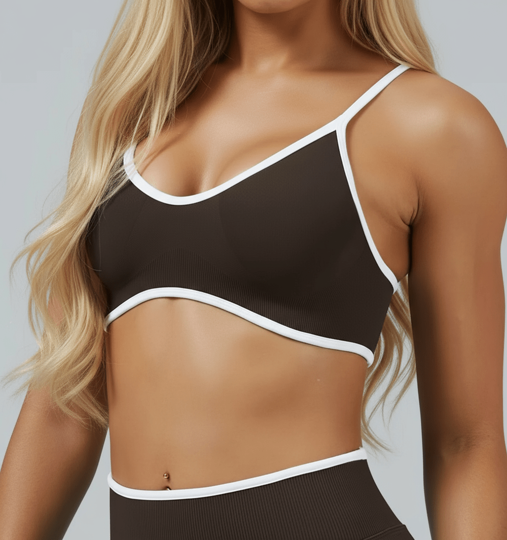 ELEVATED CORE BRA - MOCHA-Élevé