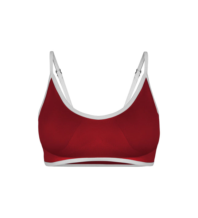 ELEVATED CORE BRA-MERLOT- Élevé