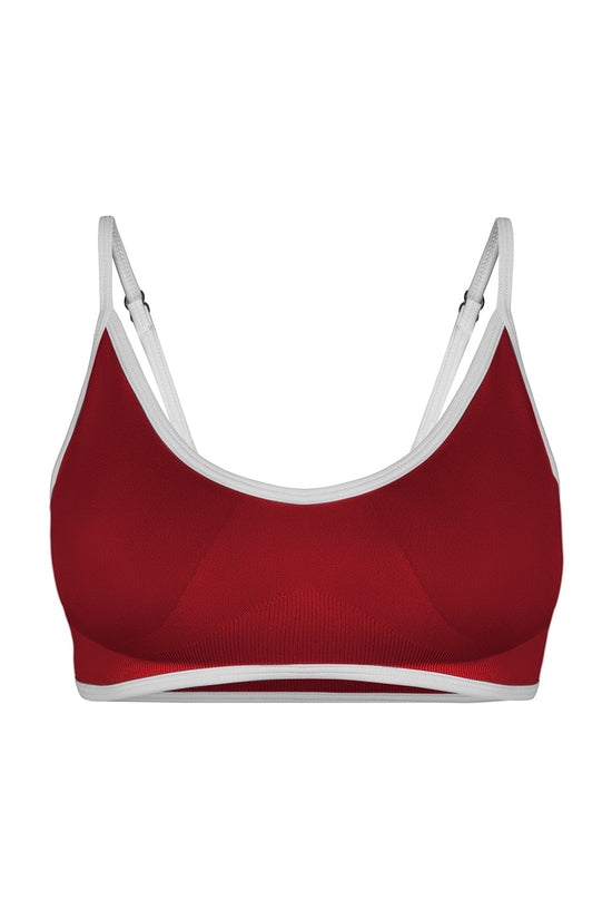 ELEVATED CORE BRA-MERLOT- Élevé