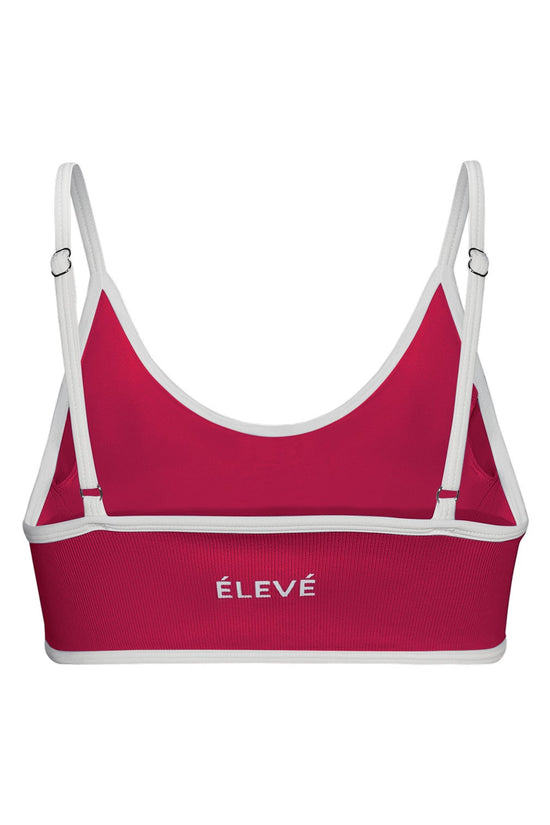 ELEVATED CORE BRA ELECTRIC CHERRY- Élevé