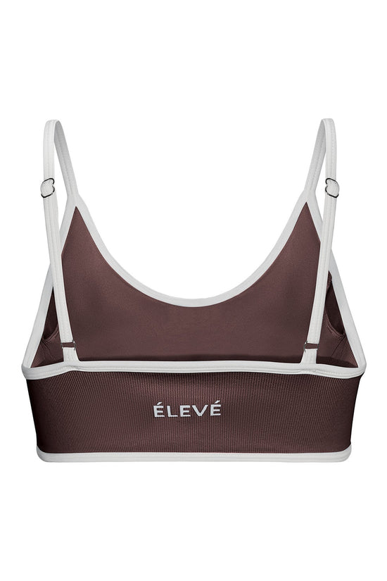 ELEVATED CORE BRA-MOCHA- Élevé