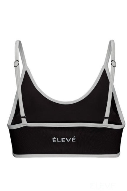 ELEVATED CORE BRA - JET BLACK-Élevé