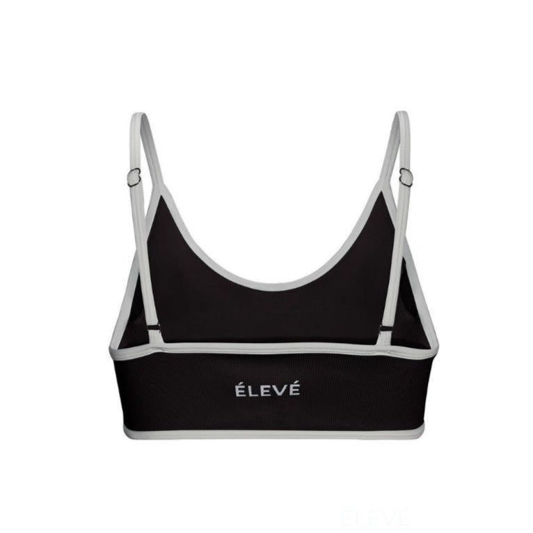 ELEVATED CORE BRA - JET BLACK-Élevé