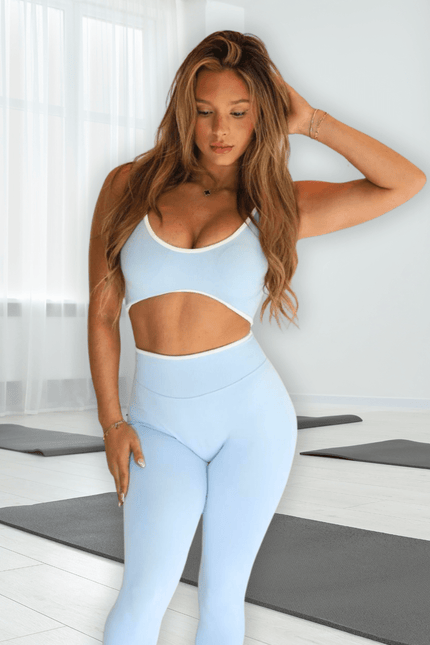 ELEVATED CORE LEGGINGS -GLACIER BLEU- Élevé