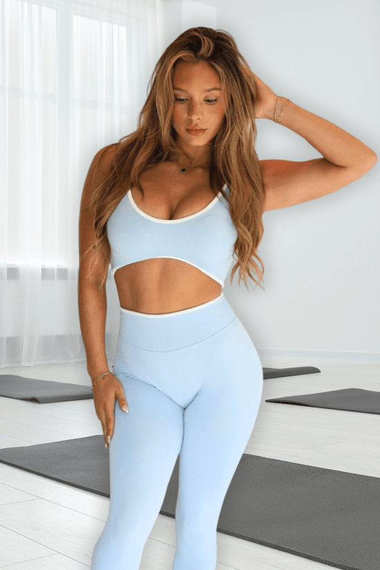 ELEVATED CORE LEGGINGS -GLACIER BLEU- Élevé