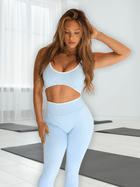 ELEVATED CORE LEGGINGS -GLACIER BLEU- Élevé