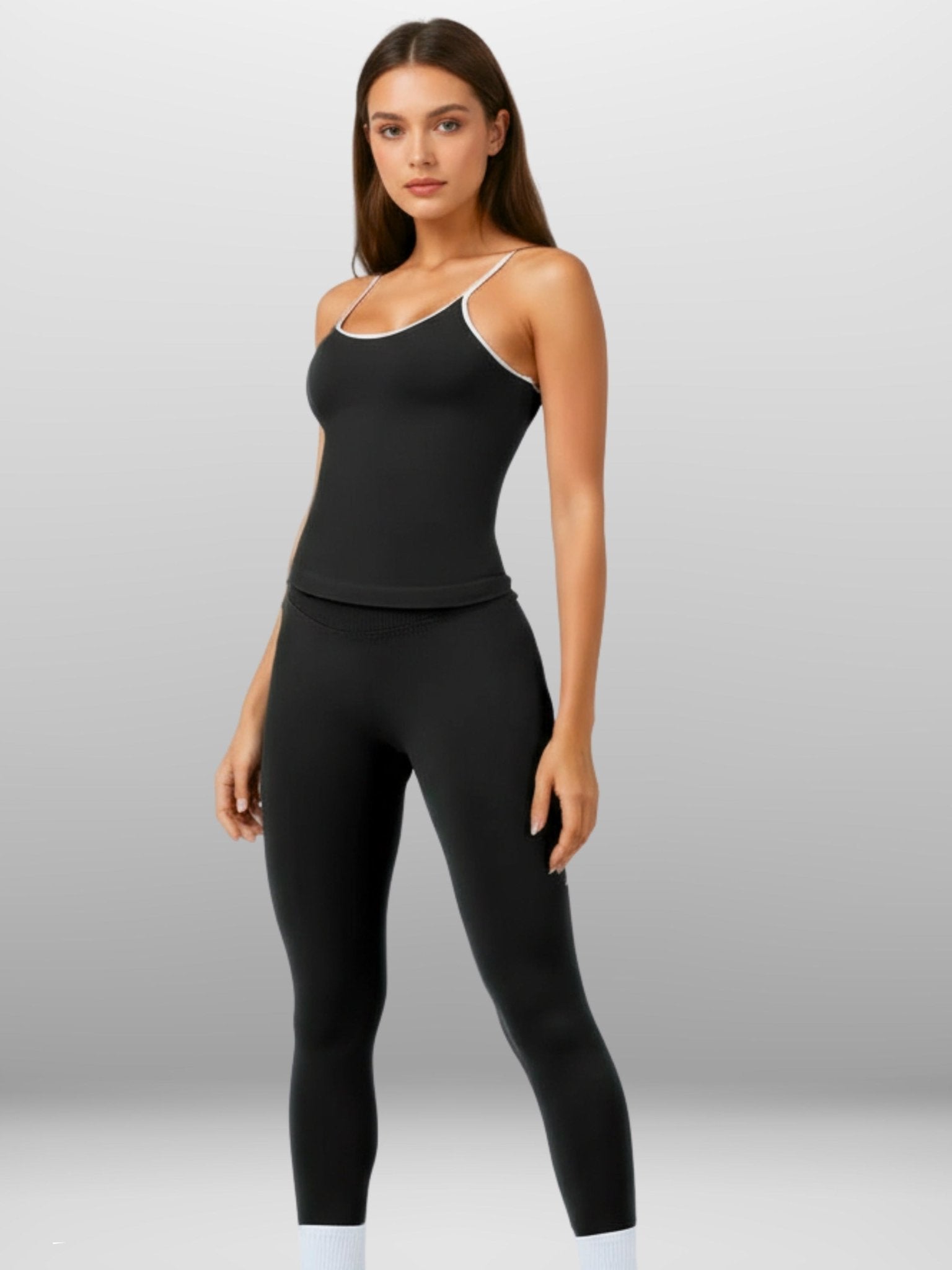 ELEVATED CORE LEGGINGS -jet black- Élevé