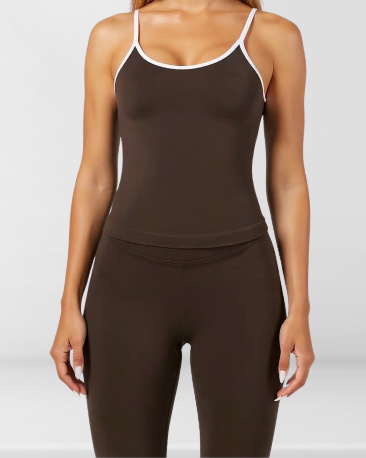 ELEVATED CORE LEGGINGS - Mocha-Élevé