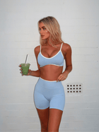 ELEVATED CORE SHORTS -GLACIER BLUE- Élevé