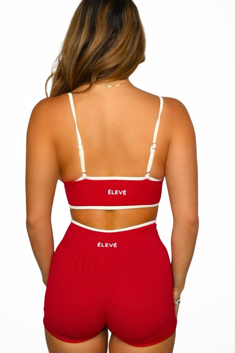 ELEVATED CORE SHORTS-ELECTRIC CHERRY- Élevé