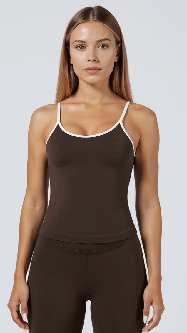 ELEVATED CORE TANK - MOCHA-Élevé