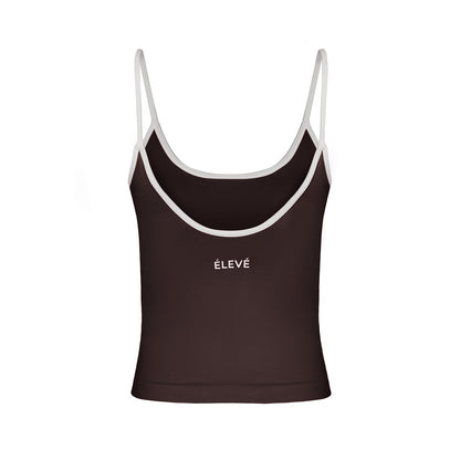 ELEVATED CORE TANK -MOCHA- Élevé