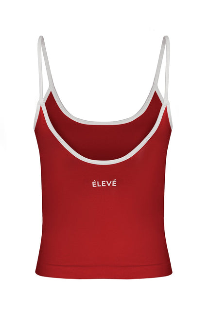 ELEVATED CORE TANK-ELECTRIC CHERRY