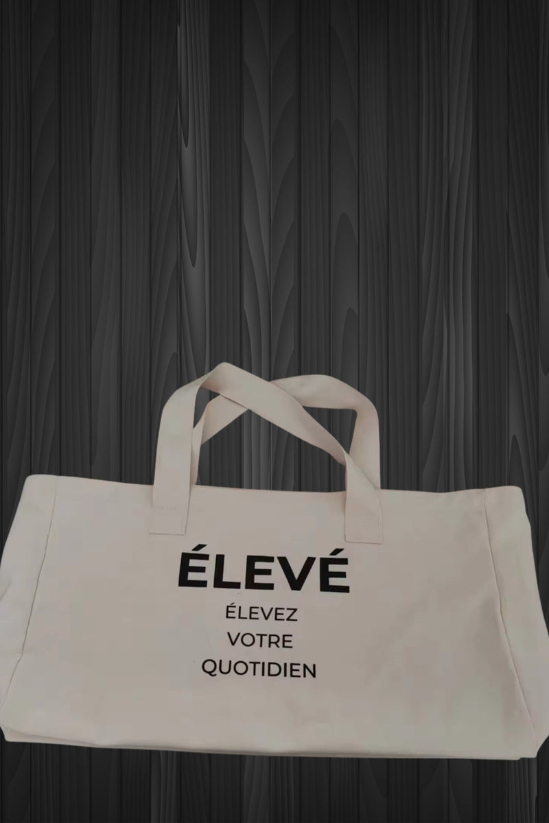 ÉLEVÉ CANVAS TOTE BAG - Élevé