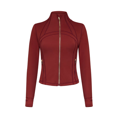 ÉLEVÉ CONTOUR JACKET -MERLOT