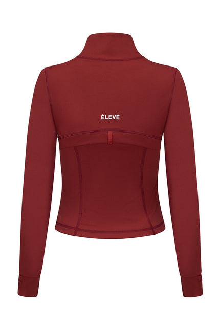 ÉLEVÉ CONTOUR JACKET -MERLOT