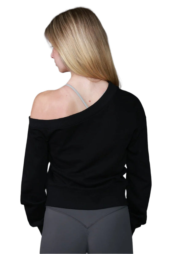 ELLE OFF - SHOULDER TOP NOIR - Élevé