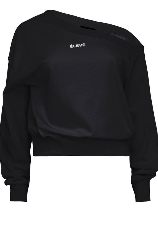 ELLE OFF - SHOULDER TOP NOIR - Élevé