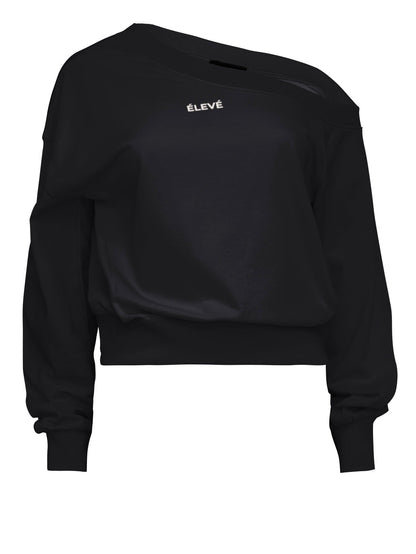 ELLE OFF - SHOULDER TOP NOIR - Élevé