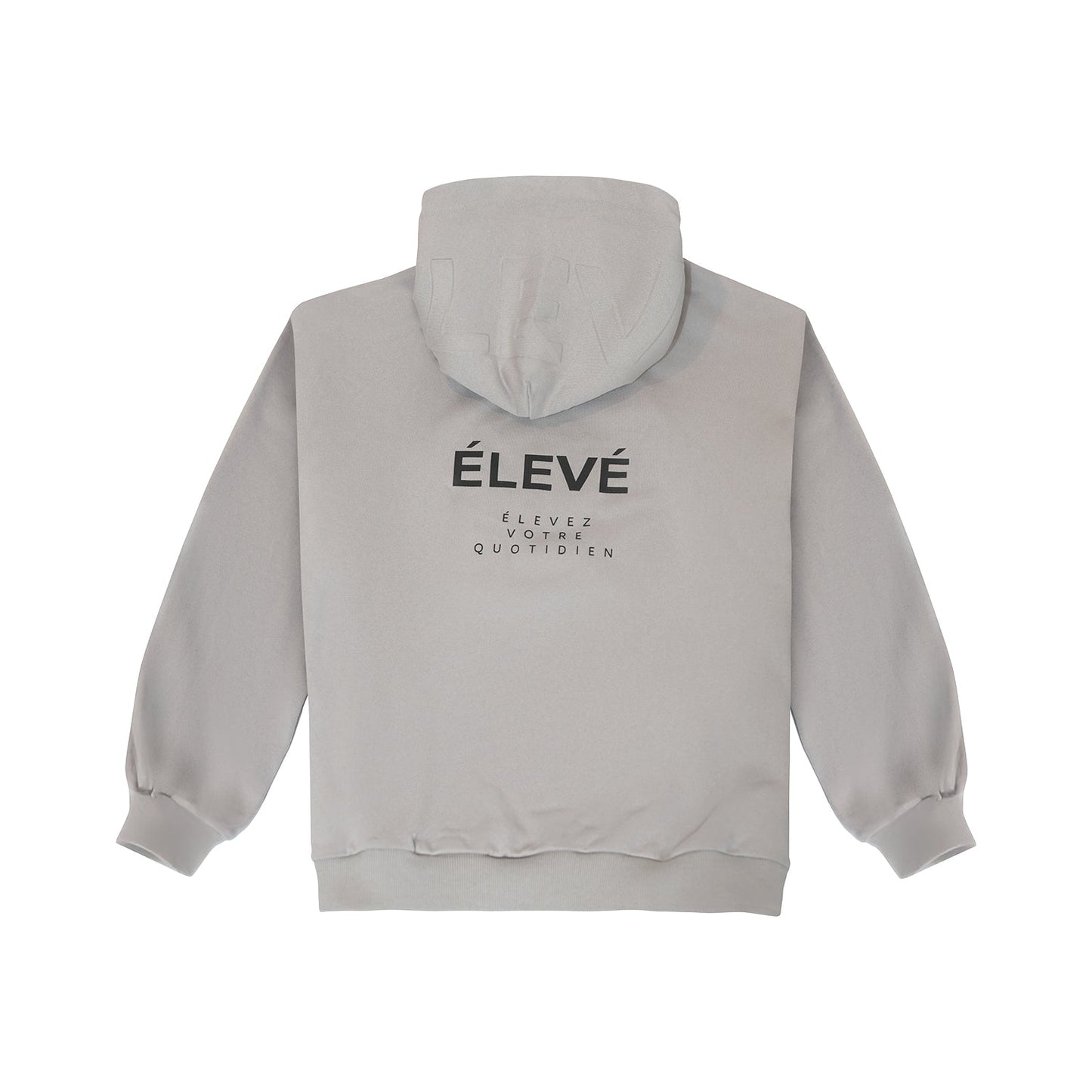 ESSENTIAL SET HOODIE - SILVER MEDAL - Élevé
