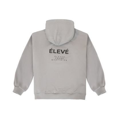 ESSENTIAL SET HOODIE - SILVER MEDAL - Élevé
