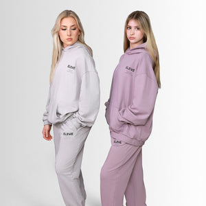 ESSENTIAL SET HOODIE - SILVER MEDAL - Élevé