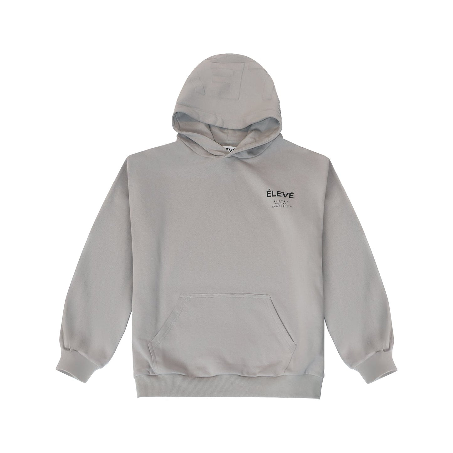ESSENTIAL SET HOODIE - SILVER MEDAL - Élevé