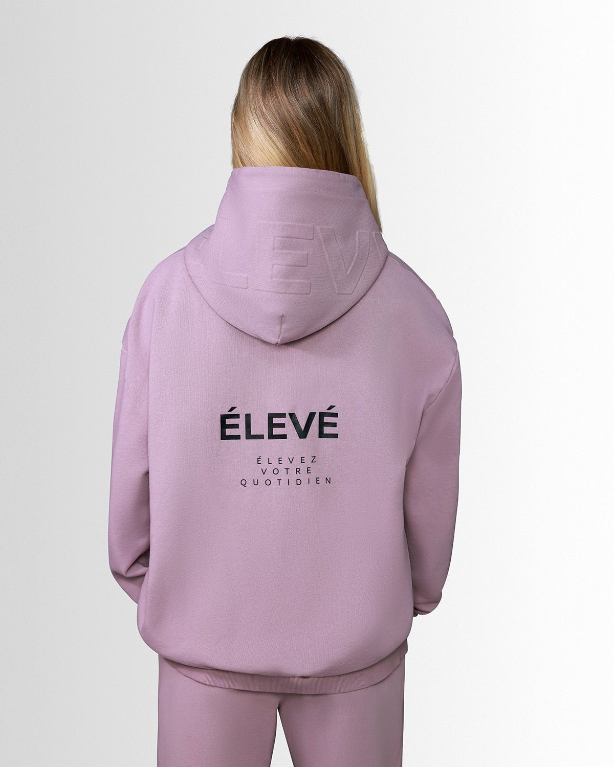 ESSENTIAL SET HOODIE - SOFT SANGRIA - Soft Sangria Élevé