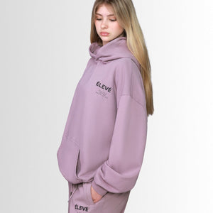 ESSENTIAL SET HOODIE - SOFT SANGRIA - Élevé