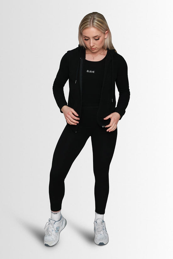 KLOUD HOODIE - NOIR Élevé