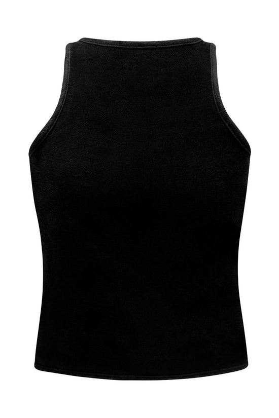 KLOUD TANK (PETAL) - NOIR Élevé