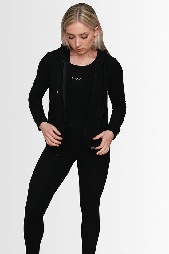 KLOUD TANK (PETAL) - NOIR Élevé