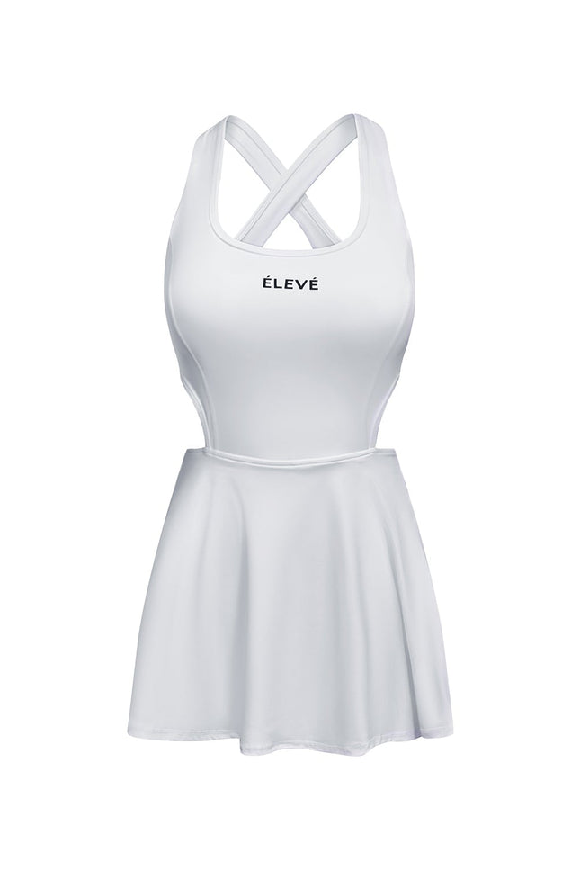 LA COUPÉE DRESS - Blanc éclat - Élevé