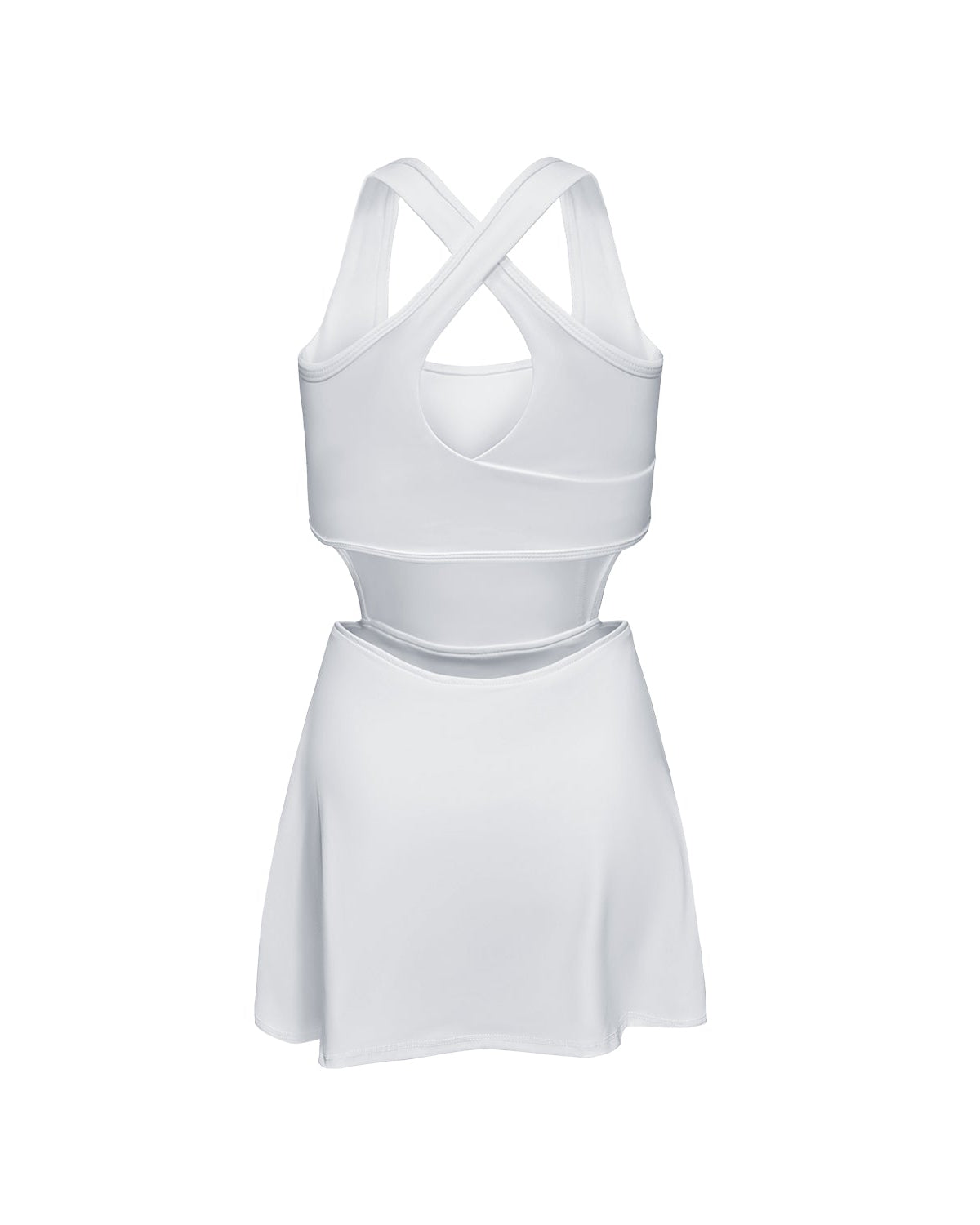 LA COUPÉE DRESS - Blanc éclat - Élevé