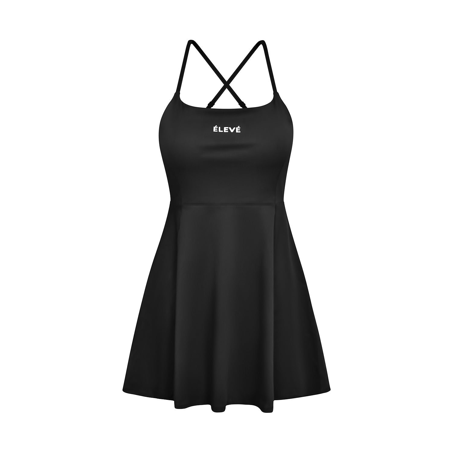LA CROIX DRESS - NOIR CLASSIC Élevé