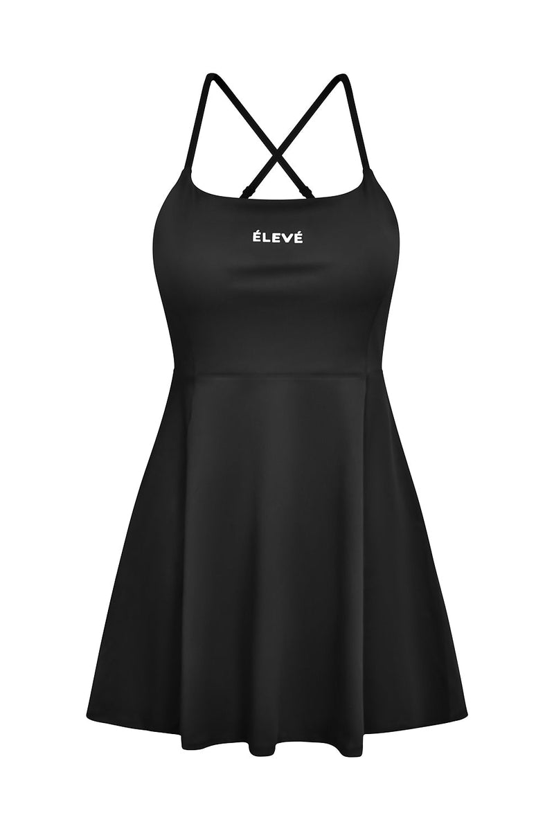 LA CROIX DRESS - NOIR CLASSIC Élevé