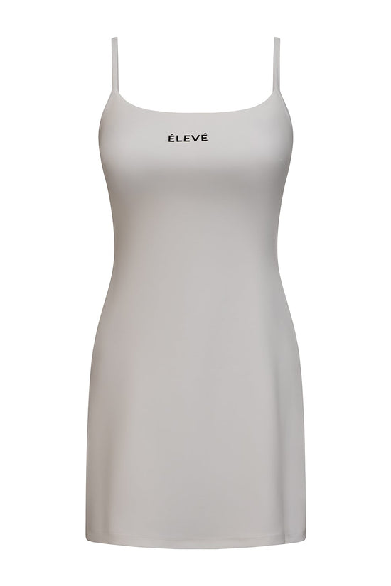LA LUMI DRESS - Blanche (white) Élevé