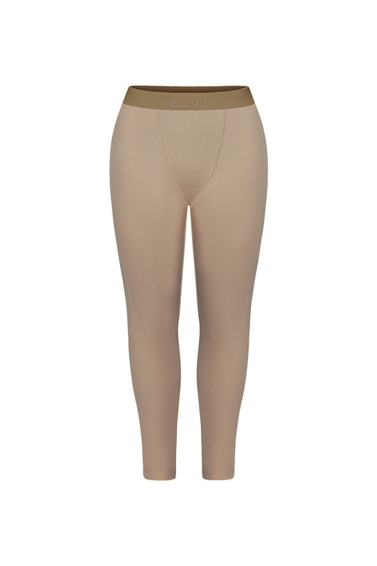 LAYLA LOUNGE LEGGINGS - Oat Milk Élevé