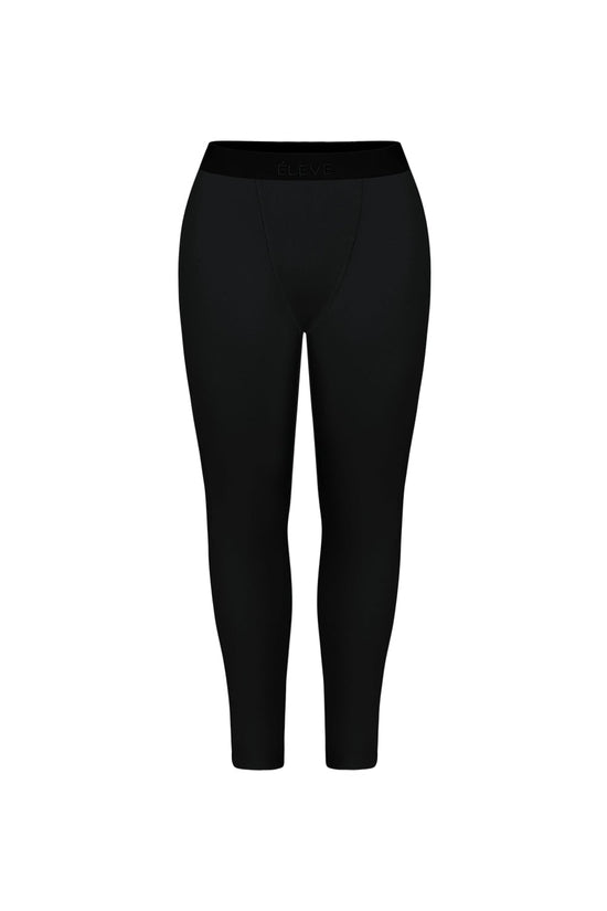 LAYLA LOUNGE LEGGINGS - NOIR Élevé