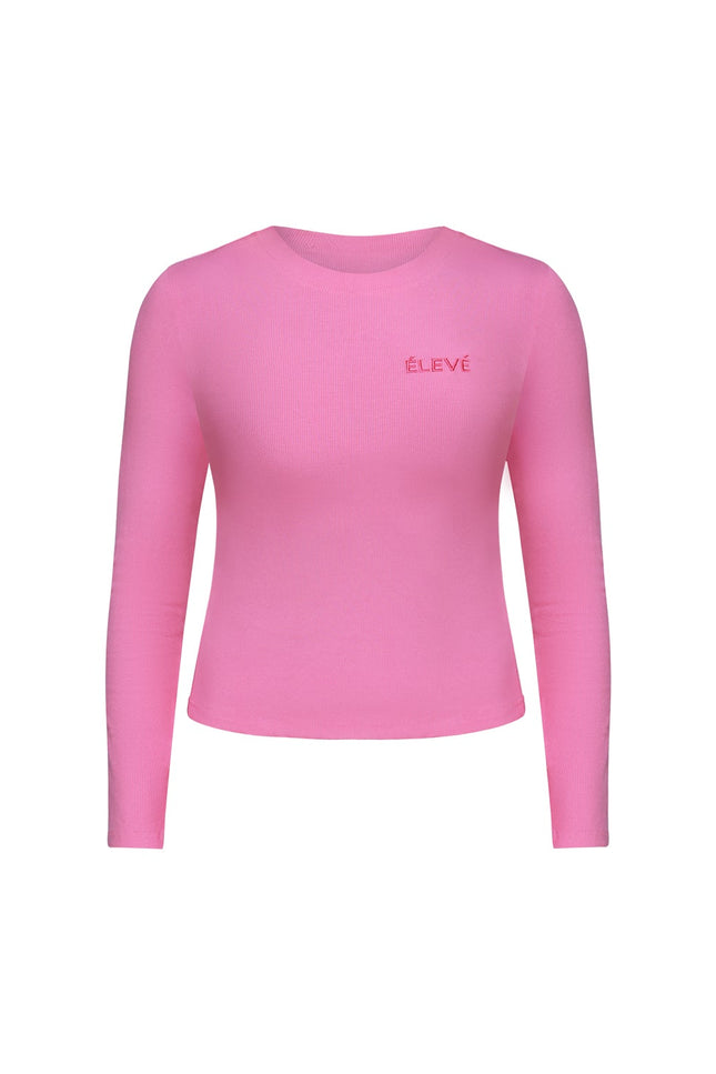 LAYLA LOUNGE LONG - SLEEVE - Dreamy Pink Élevé